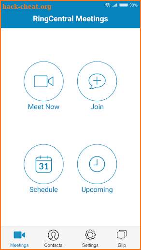 RingCentral Meetings screenshot