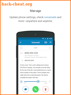 RingCentral Phone screenshot