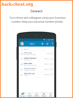 RingCentral Phone screenshot