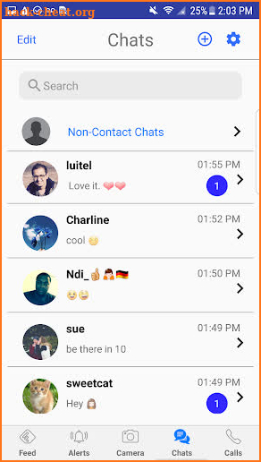 RingChat screenshot