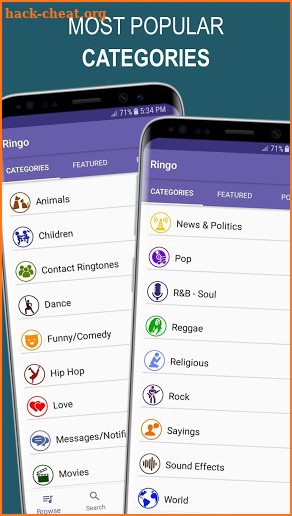 Ringo Ringtones 2019 for Android free screenshot