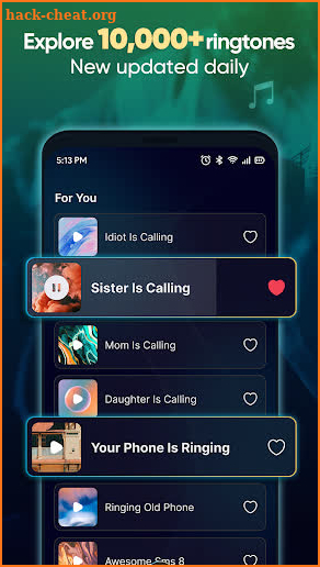 Ringtone App For Android screenshot