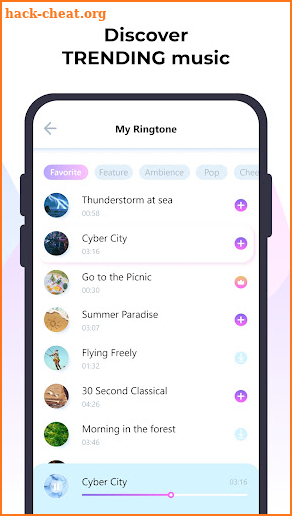 Ringtone cutter, Mp3 editor screenshot