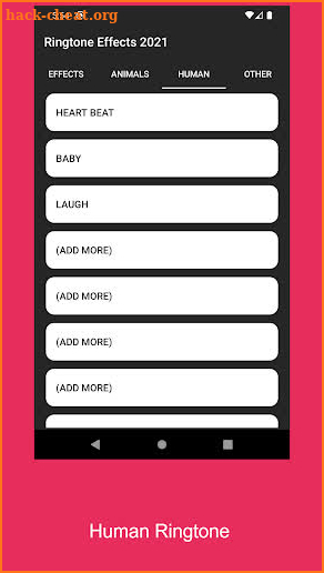 Ringtone Effects screenshot