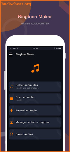 Ringtone Maker-Audio Cutter screenshot