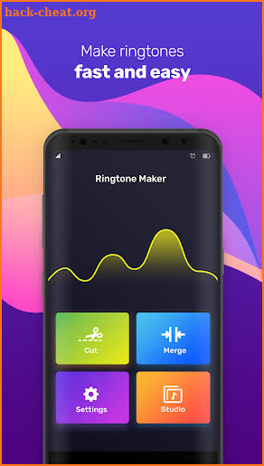 Ringtone maker: MP3 Cutter - Audio Editor screenshot