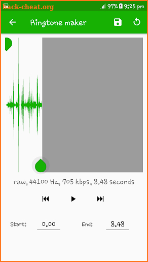 Ringtone Maker - Mp3 Editor and Mp3 Cutter screenshot