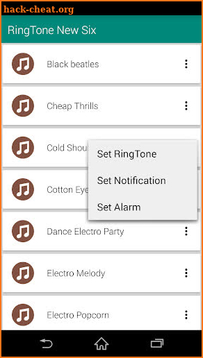 Ringtone New Six screenshot