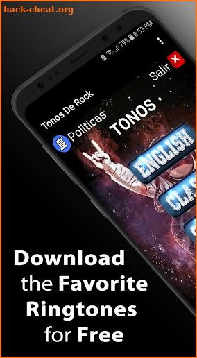 Ringtone Rock Music screenshot