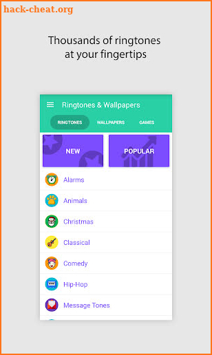 Ringtones & Wallpapers screenshot