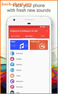 Ringtones & Wallpapers for Me screenshot