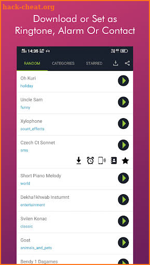 Ringtones Downloader screenshot