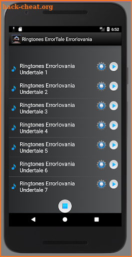 Ringtones ErrorTale Errorlovania screenshot