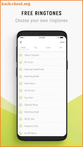 Ringtones for Android screenshot