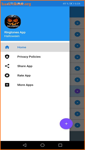 Ringtones Halloween screenshot