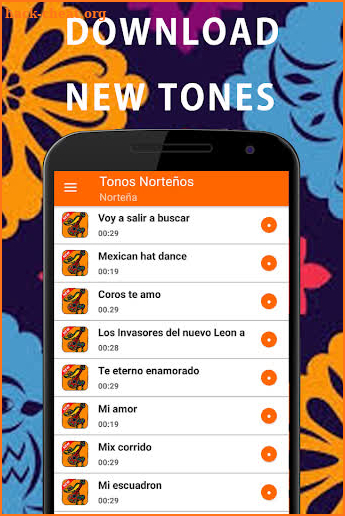 Ringtones Northern screenshot