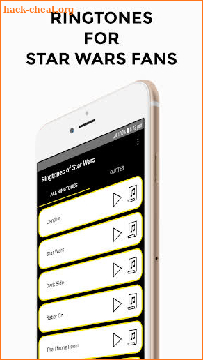 Ringtones of Star Wars screenshot