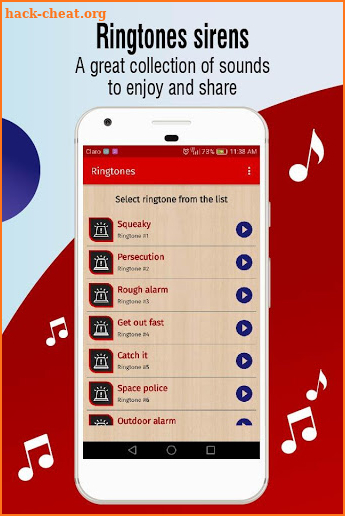 ringtones sirens for phone, sounds siren ringtones screenshot