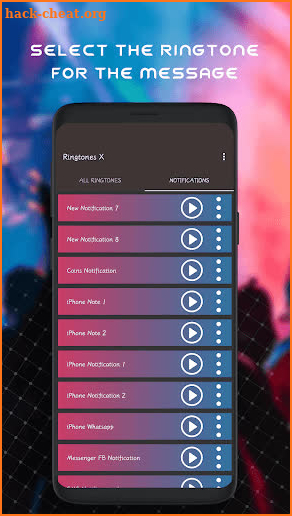 Ringtones X screenshot