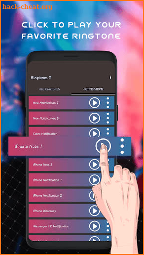 Ringtones X screenshot