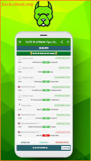 Rio ELITE PLATINUM Betting Tips screenshot