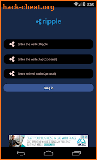 Ripple(XRP) Coin Faucet V2 screenshot