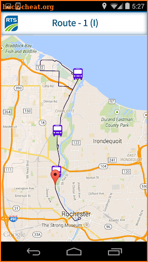 RIT Bus App screenshot