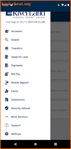 RiverLand FCU screenshot