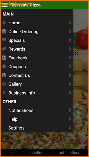Riverside Pizza - GA screenshot