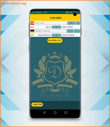 Rixos Deluxe Betting Tips screenshot