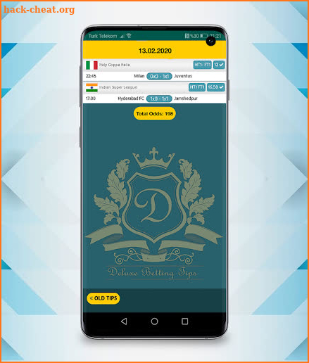 Rixos Deluxe Betting Tips screenshot