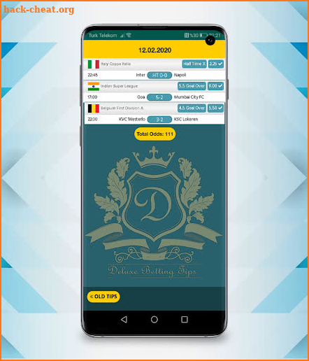 Rixos Deluxe Betting Tips screenshot