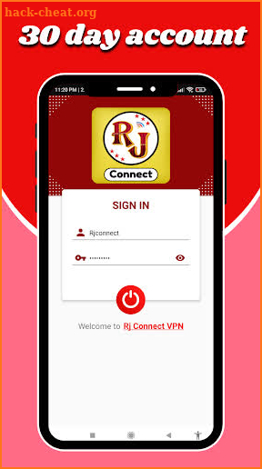 Rj connect vpn screenshot