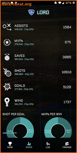 RLTracker - Rocket League Stats screenshot