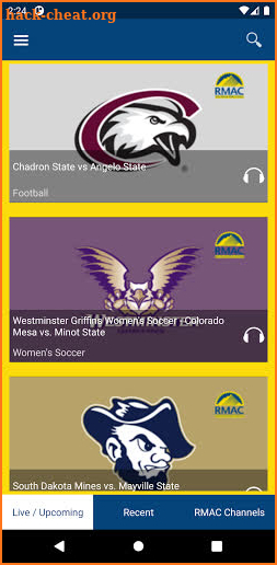 RMAC Network screenshot