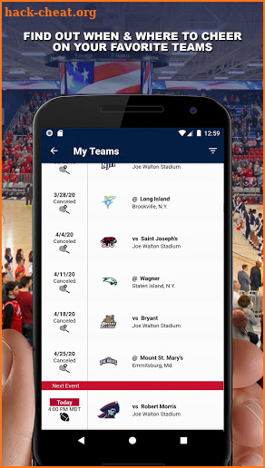 RMU Athletics Gameday screenshot