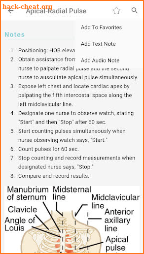 RNotes®: Nurses Clinical Pocket Guide screenshot