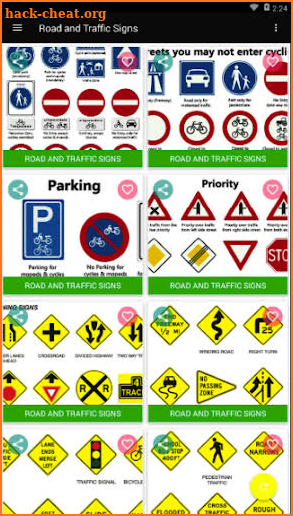 Road and Traffic Signs screenshot