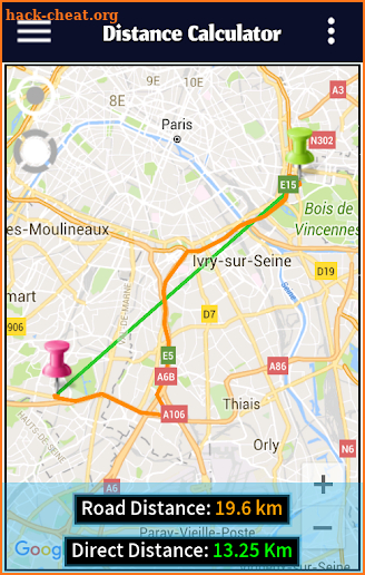 Road Distance Calculator 2018 screenshot