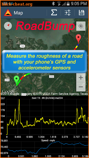 RoadBump Pro screenshot