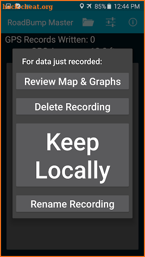 RoadBump Pro screenshot