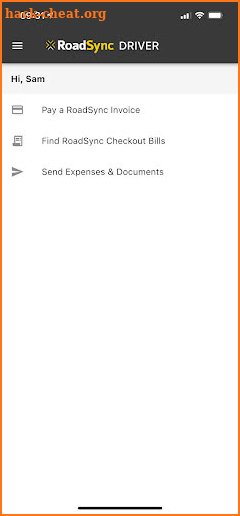 RoadSync Driver screenshot