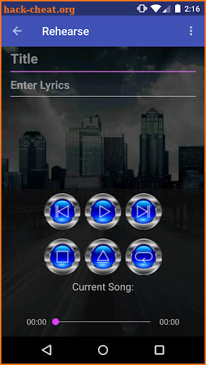 RoadWriter for Songwriting screenshot