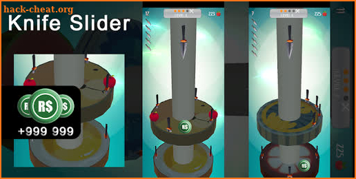 Rob ux Knife Slider Game screenshot