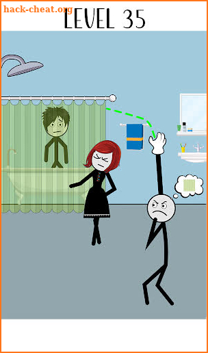 Robber Puzzle Stickman Game screenshot