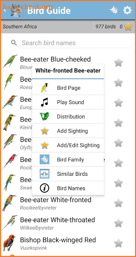 Roberts Bird Guide 2 screenshot