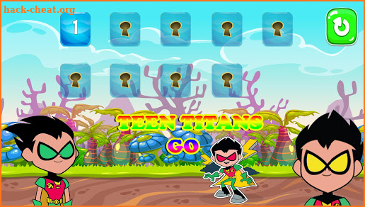 Robin Teen Titans Go Run screenshot