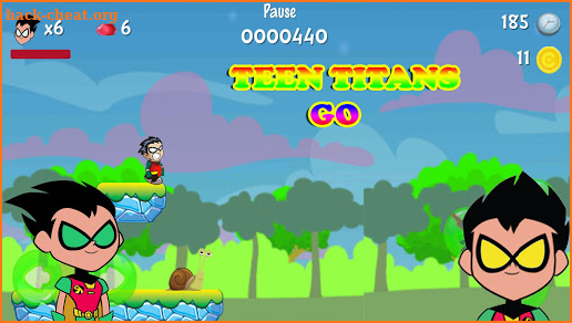 Robin Teen Titans Go Run screenshot