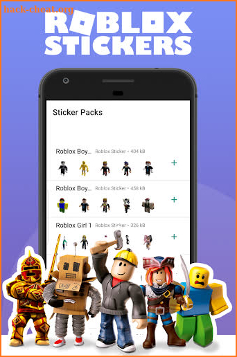 Roblox Stickers For WhatsApp screenshot