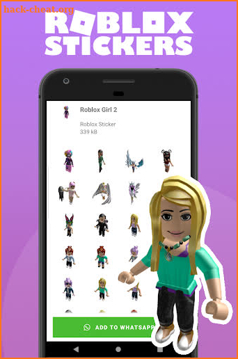 Roblox Stickers For WhatsApp screenshot